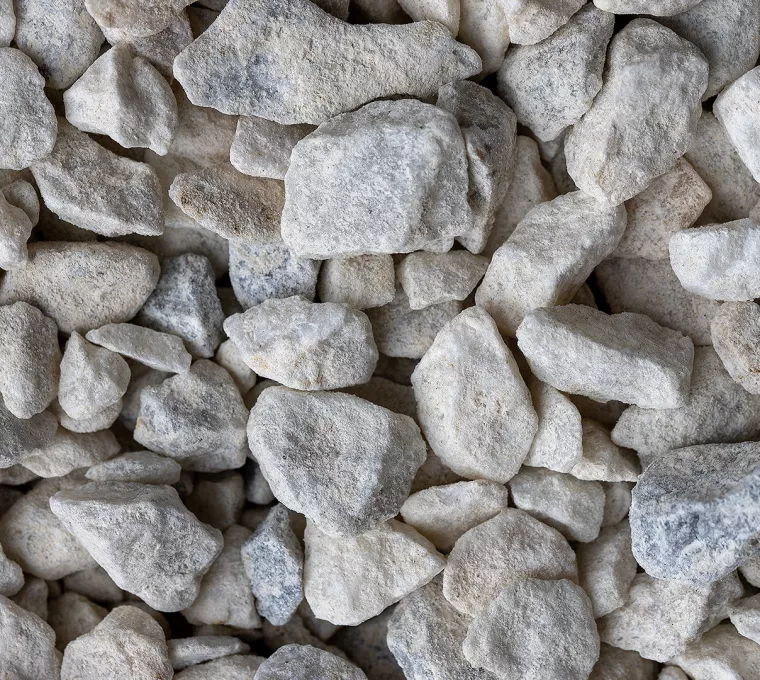 Gravillon 8/16C blanc mouchete